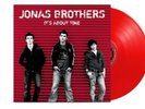 NEW SEALED RARE Jonas Brothers It’s About Time Vinyl Jonas Vinyl Club RED VINYL