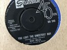 MARY WELLS - 'YOU LOST THE SWEETEST BOY' STATESIDE MOTOWN SS 242 1963 Excellent