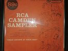 ANDY WARHOL LP COVER ART: RCA Camden Sampler FRAMED