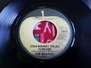 The Beatles Apple 45 record STRAWBERRY FIELDS FOREVER, 1975 ALL RIGHTS label