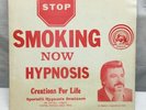 Stop Smoking Through Hypnosis Think Thin Record LP Hypnosis seminar Very Good
