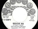 Fontella Bass 45 CHECKER 1120 Rescue Me PROMO COPY 1965 M-