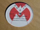 BOB DE CORMIER / PETE SEEGER 'DARK AS A DUNGEON' 78 UK TOPIC 1956 EX++ COPY FOLK