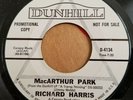 1968 ROCK 45 HIT by RICHARD HARRIS MINT PROMO