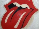 EX/EX THE ROLLING STONES - SHE WAS HOT Shaped Vinyl Picture Pic Disc LOGO