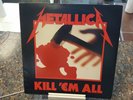 METALLICA - Kill 'Em All   / Original 1983 Elektra Vinyl LP plus Sleeve