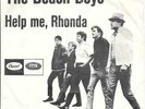 THE BEACH BOYS 45 HELP ME RHONDA+PS DENMARK RARE 1965