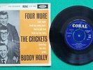 FOUR MORE-THE CRICKETS FEATURING THE LATE BUDDY HOLLY. EP Vinyl. Coral FEP 2060