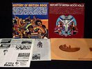 4-LP Set: HISTORY OF BRITISH ROCK Vol.1 & 2 - Beautiful Condition w Orig. Insert