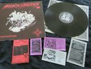 1ST PRESS SPEAR OF LONGINUS DOMNI LP W/FLYERS DER STURMER VOMITOR 1BURZUM NSBM