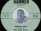 NORMAN FOX & THE ROB ROYS Dream Girl / Pizza Pie Hammer Vinyl 7