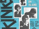 THE KINKS 45 IM ON AN ISLAND+PS DENMARK RARE 1966