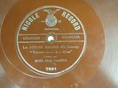 Mons. Jean Chartus - NICOLE RECORD 7591 - Rare Label -  78 RPM