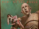 QUEEN NEWS OF THE WORLD LP FIRST PRESS1976 ELEKTRA 6E-112-A VINYL VG 