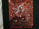 Kreator - Pleasure To Kill. Red Vinyl LP. 1st Press. No Bar Code.
