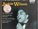 Jackie Wilson “ The Greatest Hurt” EP BRUNSWICK EB 71101