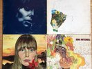 4x JONI MITCHELL og LP's Records VG+ folk Rock BLUE Clouds 70's SEAGULL canyon