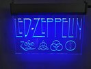 Led Zeppelin Neon effect Light, Neon Sign , 240v ideal for Man Cave