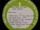 MARY HOPKIN: Those Were the Days US Apple SW-3395 Test Press Beatles LP Vinyl