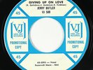 Deep Soul 45 - Jerry Butler - Giving Up On Love - Vee Jay - VG++ mp3