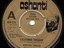 WINSTON FRANCIS-california dreamin'   ashanti 7