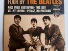 Four By THE BEATLES Canada EP Roll Over Beethoven +3 EAP 1-2121