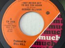 NORTHERN SOUL George Olliver I MAY NEVER GET TO SEE YOU AGAIN Much 45
