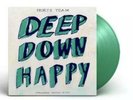 SPORTS TEAM  DEEP DOWN HAPPY   GREEN VINYL 500 ONLY FIRST PRESSING + CASSETTE