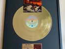 Dio Holy Diver 1983 Vinyl Gold Metallized Record Mounted In Frame