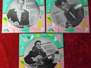 3 LP Picture Disc ROCK`n ROLL EDDIE COCHRAN GENE VINCENT CARL PERKINS
