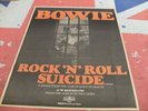 DAVID BOWIE Rock N Roll Suicide Ziggy 1974 in COLOUR ADVERT/POSTER Top Imagery