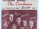 Garage 45 TRASHMEN Whoa Dad  GARRETT VG++ promo picture sleeve HEAR