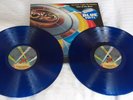 ELO 'Out of the Blue' double vinyl LP with Poster Blue Vinyl Ex Cond