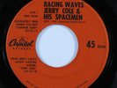 Instrumental Surf 45 JERRY COLE & SPACEMEN Racing Waves CAPITOL VG+ promo HEAR