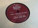 78 RAMBLIN TOMMY SCOTT Katona 1002 When A Man Gets The Blues & Paper of Pins
