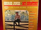 GEORGE JONES My Country 1968 USA double vinyl LP EXCELLENT CONDITION
