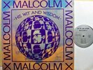 MALCOLM X - His Wit And Wisdom - '69 Douglas label EX vinyl LP