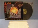 JAPAN LP DEF LEPPARD PYROMANIA 25PP-59 OBI INSERT NWOBHM IRON MAIDEN VENOM