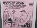 SEALED Men at Work - Welcome to America-ca-ca rare bootleg live vinyl LP 1983