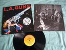 L.A GUNS - Cocked & Loaded - RARE Original 1989 UK Vinyl LP + Inner EX/VG