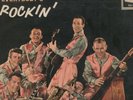 The Champs - 'Everbody's Rockin' 1959 UK London Mono LP Ex