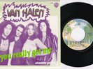 VAN HALEN * You Really Got Me * 1978 Belgian - Dutch 45 * METAL HARD ROCK 45 *