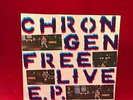 CHRON GEN Free Live EP - 1981 UK 3-track 7