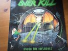OVER KILL under the influence 1988 781 865-1 VINYL LP.