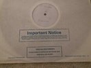 STATUS QUO - PILEDRIVER - WHITE LABEL PROMO / TEST PRESSING LP