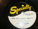 LITTLE RICHARD - SPECIALTY 78 RPM- THE GIRL CAN'T HELP IT / ALL AROUND THE WORLD
