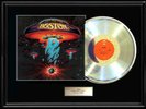 BOSTON SELF TITLED DEBUT WHITE GOLD SILVER PLATINUM TONED RECORD LP RARE NON RIA