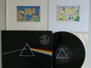 PINK FLOYD. DARK SIDE OF THE MOON. UK VINYL LP.+STICKERS & POSTERS.SHVL 804.1973