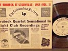 DAVE BRUBECK At Storyville (Vol. 1) 1954 COLUMBIA Jazz Promo 10