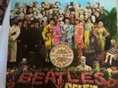 Beatles Sgt papers ultra Rear lp black & yellow Box on SILVER LP